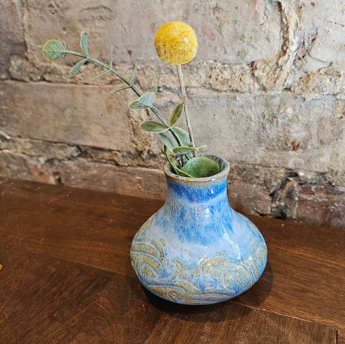 Prairie Sky bud vase