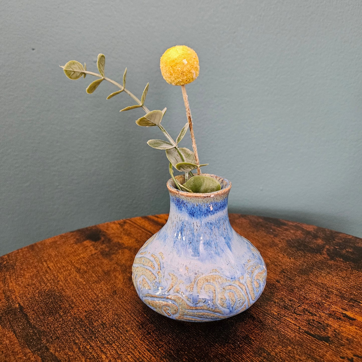 Prairie Sky bud vase